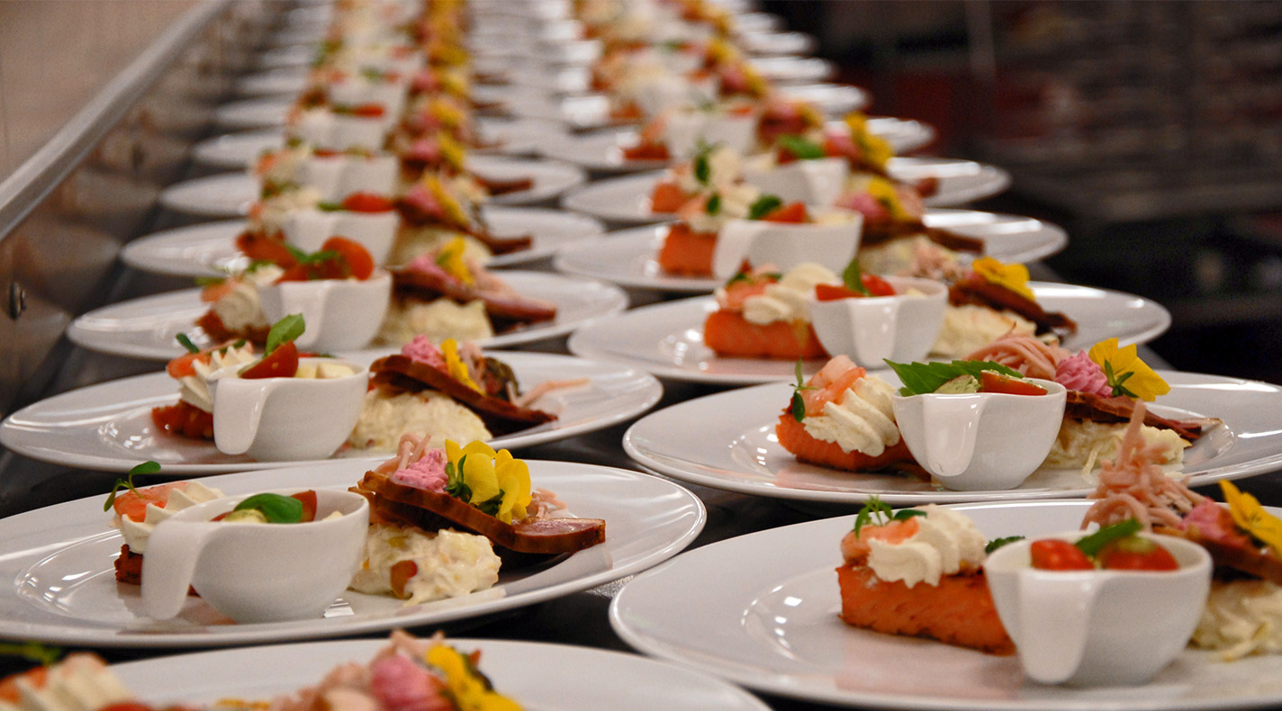 Ejemplo de catering veraniego
